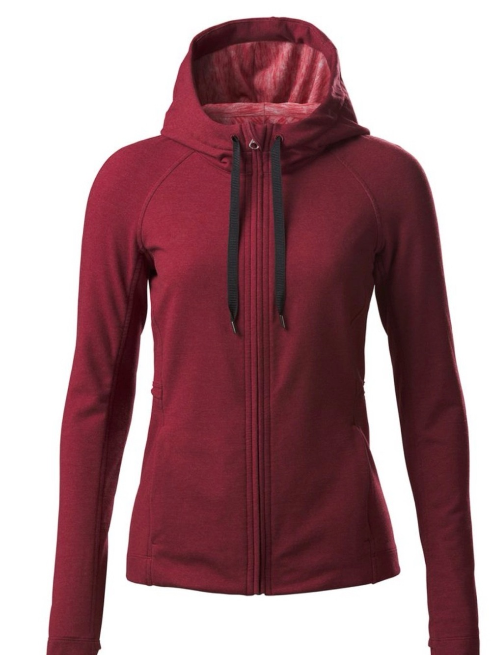 LULULEMON Take Ten Hoodie Zip Up Sweatshirt Jacket Full Zip  Rosewood size: 2